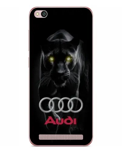 Чехол для Xiaomi Redmi 5A с картинкой «Пантера и Audi» Чехол для Xiaomi Redmi 5A с картинкой «Пантера и Audi»