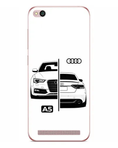 Чехол для Xiaomi Redmi 5A с картинкой «Audi — контрастный дизайн» Чехол для Xiaomi Redmi 5A с картинкой «Audi — контрастный дизайн»