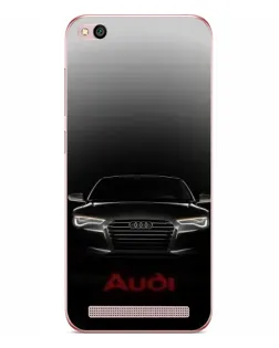 Чохол для Xiaomi Redmi 5A з картинкою «Audi — градієнтний контур»