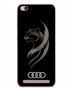 Чохол для Xiaomi Redmi 5A з картинкою «Графіка — пантера та Audi»