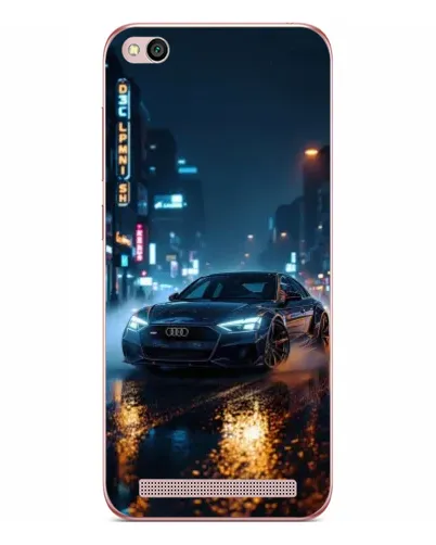 Чехол для Xiaomi Redmi 5A с картинкой «Ночной город и Audi» Чехол для Xiaomi Redmi 5A с картинкой «Ночной город и Audi»