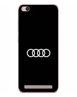 Чохол для Xiaomi Redmi 5A з картинкою «Audi White Logo»