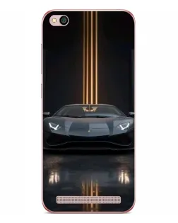 Чехол для Xiaomi Redmi 5A с картинкой «Lamborghini золотые линии» Чехол для Xiaomi Redmi 5A с картинкой «Lamborghini золотые линии»