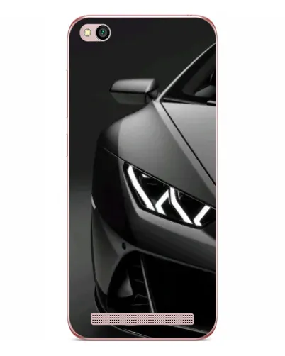 Чехол для Xiaomi Redmi 5A с картинкой «Lamborghini фары детализация»