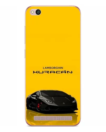 Чехол для Xiaomi Redmi 5A с картинкой «Lamborghini Huracan черный»
