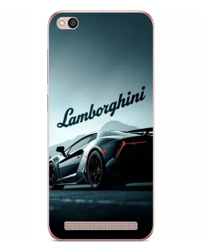 Чехол для Xiaomi Redmi 5A с картинкой «Классическая надпись Lamborghini»
