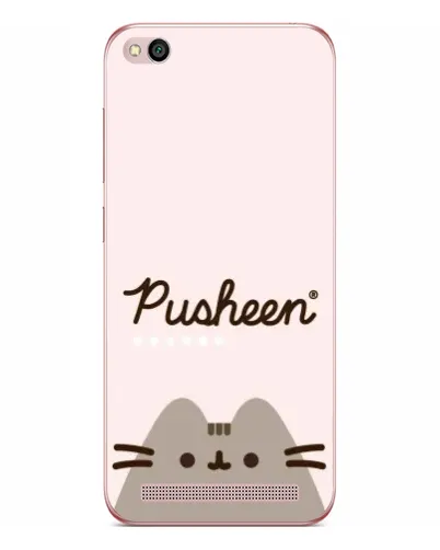 Чехол для Xiaomi Redmi 5A с картинкой «Pusheen логотип» Чехол для Xiaomi Redmi 5A с картинкой «Pusheen логотип»
