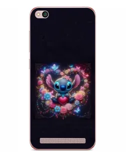 Чехол для Xiaomi Redmi 5A с картинкой «Stitch в цветах»
