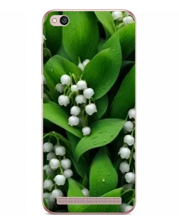 Чохол для Xiaomi Redmi 5A з картинкою «Конвалії в зелені»