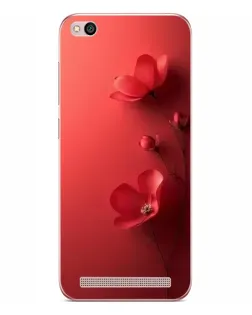 Чохол для Xiaomi Redmi 5A з картинкою «Макові суцвіття»