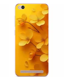 Чохол для Xiaomi Redmi 5A з картинкою «Золоті пелюстки»