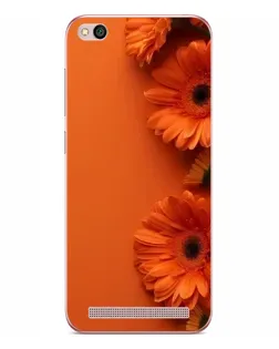Чохол для Xiaomi Redmi 5A з картинкою «Помаранчеві гербери»