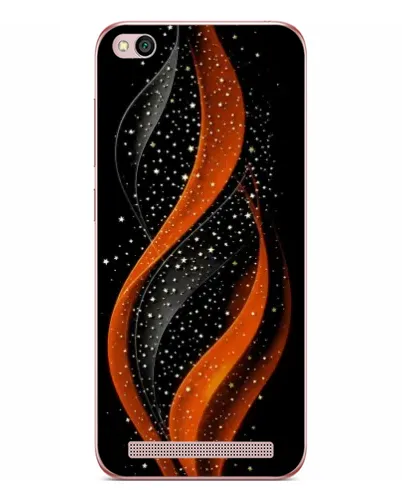 Чехол для Xiaomi Redmi 5A с картинкой «Огненная звездная волна»