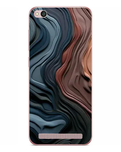 Чехол для Xiaomi Redmi 5A с картинкой «Цветные волны каньона»