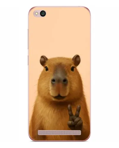 Чехол для Xiaomi Redmi 5A с картинкой «Капибара виктория» Чехол для Xiaomi Redmi 5A с картинкой «Капибара виктория»