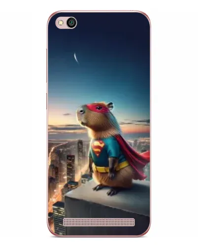Чехол для Xiaomi Redmi 5A с картинкой «Капи-мен супергерой» Чехол для Xiaomi Redmi 5A с картинкой «Капи-мен супергерой»