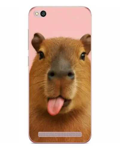Чехол для Xiaomi Redmi 5A с картинкой «Капибара с языком» Чехол для Xiaomi Redmi 5A с картинкой «Капибара с языком»
