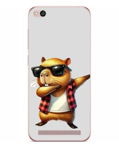 Чехол для Xiaomi Redmi 5A с картинкой «Капибара рэпер даб» Чехол для Xiaomi Redmi 5A с картинкой «Капибара рэпер даб»