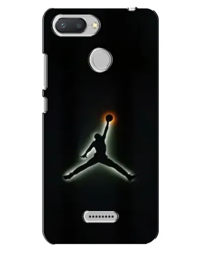 Чехол для Xiaomi Redmi 6 с картинкой «Jordan Gradient Logo»