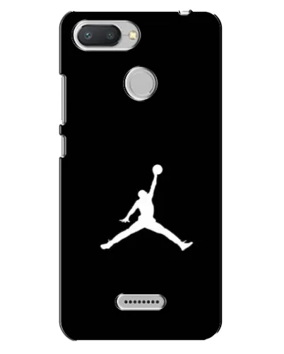 Чехол для Xiaomi Redmi 6 с картинкой «Jordan Silhouette»