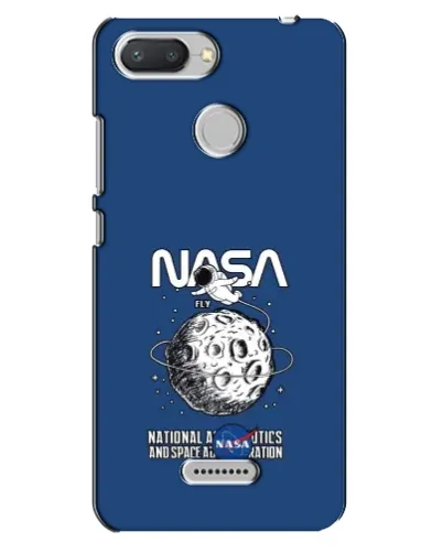 Чехол для Xiaomi Redmi 6 с картинкой «NASA — лунная миссия» Чехол для Xiaomi Redmi 6 с картинкой «NASA — лунная миссия»