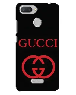 Чехол для Xiaomi Redmi 6 с картинкой «Gucci — красный логотип» Чехол для Xiaomi Redmi 6 с картинкой «Gucci — красный логотип»