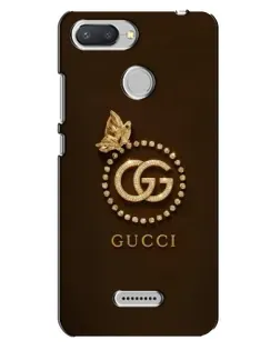 Чехол для Xiaomi Redmi 6 с картинкой «Gucci — золотая бабочка» Чехол для Xiaomi Redmi 6 с картинкой «Gucci — золотая бабочка»