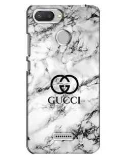 Чехол для Xiaomi Redmi 6 с картинкой «Gucci — мраморный шик» Чехол для Xiaomi Redmi 6 с картинкой «Gucci — мраморный шик»