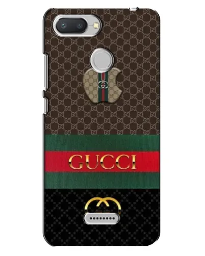 Чехол для Xiaomi Redmi 6 с картинкой «Gucci — брендированный десерт»
