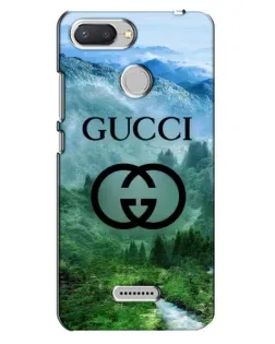 Чехол для Xiaomi Redmi 6 с картинкой «Gucci — горный пейзаж» Чехол для Xiaomi Redmi 6 с картинкой «Gucci — горный пейзаж»