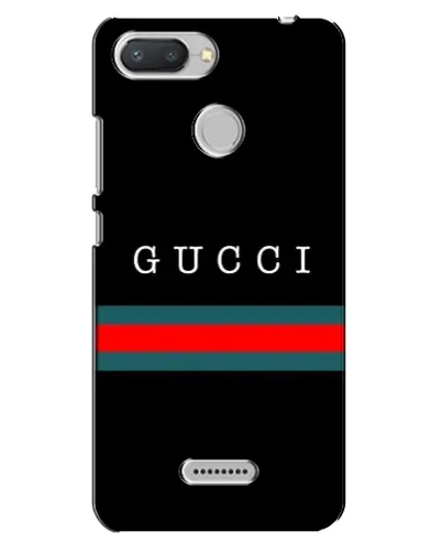 Чехол для Xiaomi Redmi 6 с картинкой «Gucci — красный пояс»