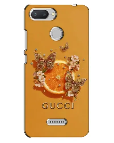 Чехол для Xiaomi Redmi 6 с картинкой «Gucci — золотые бабочки» Чехол для Xiaomi Redmi 6 с картинкой «Gucci — золотые бабочки»