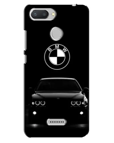Чехол для Xiaomi Redmi 6 с картинкой «BMW — взгляд из темноты»