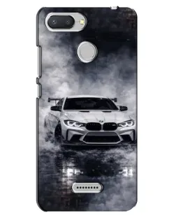 Чехол для Xiaomi Redmi 6 с картинкой «BMW сквозь туман»