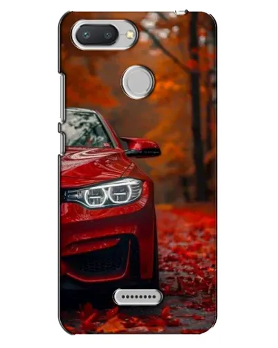 Чехол для Xiaomi Redmi 6 с картинкой «Осенняя BMW M4»