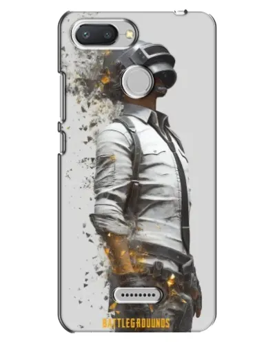 Чехол для Xiaomi Redmi 6 с картинкой «PUBG — боец в пыли» Чехол для Xiaomi Redmi 6 с картинкой «PUBG — боец в пыли»