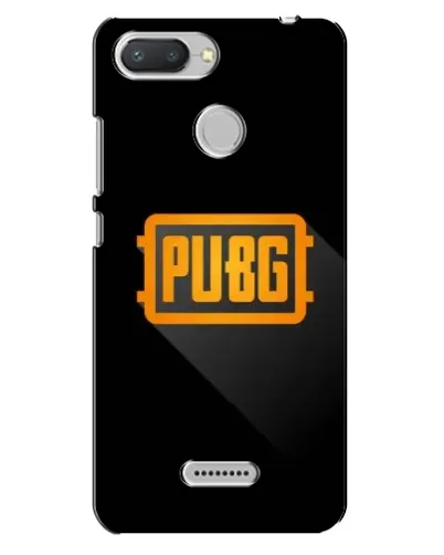 Чехол для Xiaomi Redmi 6 с картинкой «PUBG — рамка лого» Чехол для Xiaomi Redmi 6 с картинкой «PUBG — рамка лого»