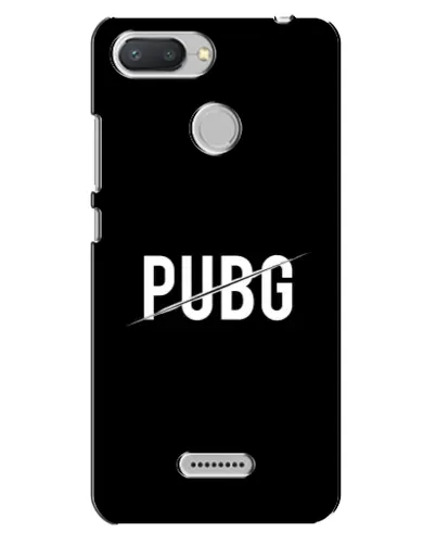 Чехол для Xiaomi Redmi 6 с картинкой «PUBG — белый логотип» Чехол для Xiaomi Redmi 6 с картинкой «PUBG — белый логотип»