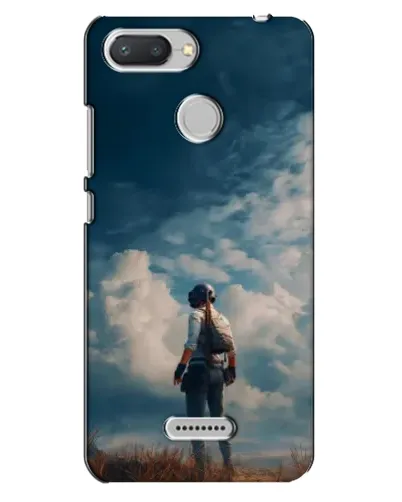 Чехол для Xiaomi Redmi 6 с картинкой «Герой PUBG на скале» Чехол для Xiaomi Redmi 6 с картинкой «Герой PUBG на скале»