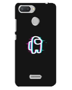 Чехол для Xiaomi Redmi 6 с картинкой «Among Us неон»