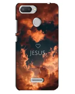 Чехол для Xiaomi Redmi 6 с картинкой «Сияние Имени Jesus»
