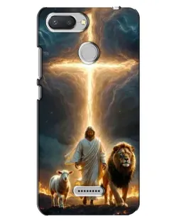 Чехол для Xiaomi Redmi 6 с картинкой «Лев Иуды и Свет»