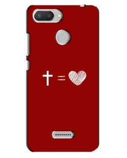 Чехол для Xiaomi Redmi 6 с картинкой «Уравнение любви» Чехол для Xiaomi Redmi 6 с картинкой «Уравнение любви»