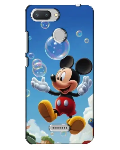 Чехол для Xiaomi Redmi 6 с картинкой «Mickey и мыльные пузыри» Чехол для Xiaomi Redmi 6 с картинкой «Mickey и мыльные пузыри»