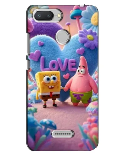 Чехол для Xiaomi Redmi 6 с картинкой «Губка Боб Патрик» Чехол для Xiaomi Redmi 6 с картинкой «Губка Боб Патрик»