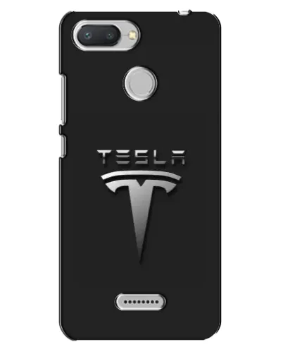 Чехол для Xiaomi Redmi 6 с картинкой «Стальной логотип Tesla» Чехол для Xiaomi Redmi 6 с картинкой «Стальной логотип Tesla»