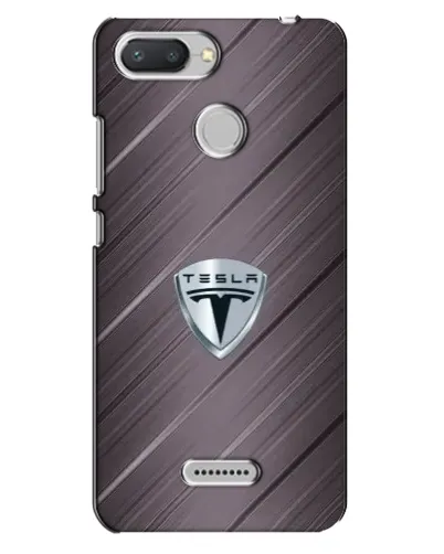 Чехол для Xiaomi Redmi 6 с картинкой «Металлическая текстура Tesla» Чехол для Xiaomi Redmi 6 с картинкой «Металлическая текстура Tesla»