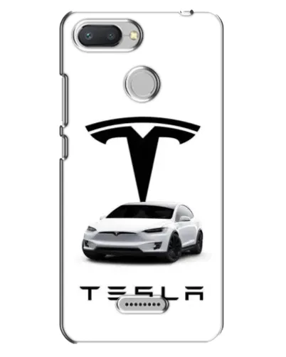 Чехол для Xiaomi Redmi 6 с картинкой «Tesla White Style» Чехол для Xiaomi Redmi 6 с картинкой «Tesla White Style»