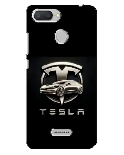 Чехол для Xiaomi Redmi 6 с картинкой «Tesla — серебристое авто» Чехол для Xiaomi Redmi 6 с картинкой «Tesla — серебристое авто»