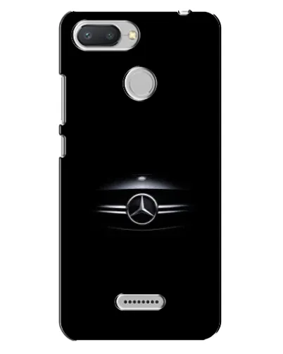 Чехол для Xiaomi Redmi 6 с картинкой «Mercedes — абстрактные линии»